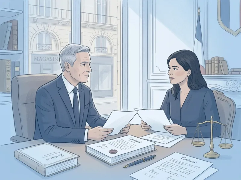 Premier rendez-vous avec un avocat pour une cession de fonds de commerce : analyser les risques et anticiper les frais